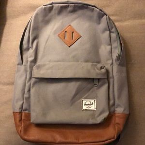Herschel gray back pack
